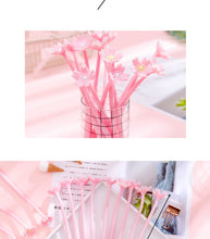 Load image into Gallery viewer, Cherry Blossom Kawaii Gel Pen Sets (10 Pcs)