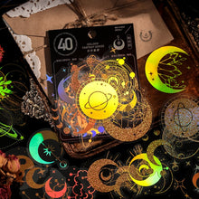 Load image into Gallery viewer, Little Prince's Golden World Laser Stickers