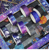 Load image into Gallery viewer, The Universe Space Washi Tape Set (19 pcs)
