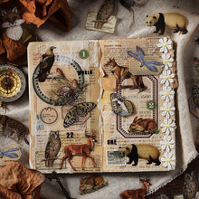 Load image into Gallery viewer, Vintage Style Nature & Animal Stickers (6 Designs)