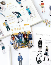 Load image into Gallery viewer, Japanese Daily Life Style Decorative Stickers (4 Designs)