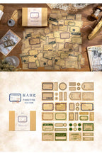 Load image into Gallery viewer, Vintage Style Crafts Man Series Sticker Boxes (208 pcs)