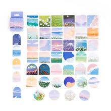 Load image into Gallery viewer, Moonlight Oil Painting Nature Series Stickers