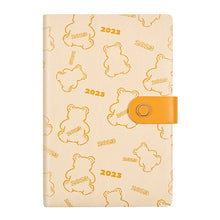 Load image into Gallery viewer, Cute Bear Series 2023 Leather Planners (3 colors)