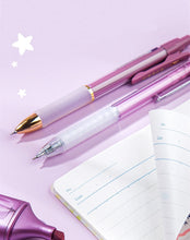 Load image into Gallery viewer, Starry Sky Series Writing Supplies + Mesh Pencil Case (12 Colors)