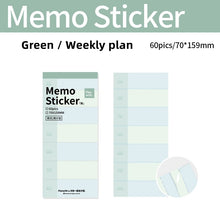 Load image into Gallery viewer, Plan with Memo Sticker Series Memo Pads