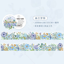 Load image into Gallery viewer, Vintage Style Floral & Plant Design Washi Tapes - Original Kawaii Pen