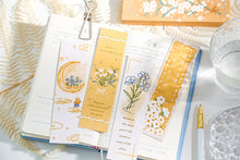 Load image into Gallery viewer, Summer Poetry Series Floral Bookmark Sets ( 30 pcs a set)