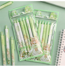 Load image into Gallery viewer, Japanese Matcha Party Gel Pen Set ( 6 pcs)