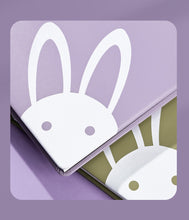 Load image into Gallery viewer, Playful Bunny 2023 (A5) Leather Planners (4 Colors)