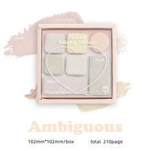 Load image into Gallery viewer, Mini Sticky Notes series Memo Pads (4 colors)