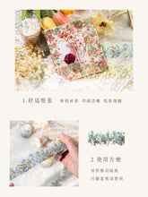 Load image into Gallery viewer, Four Seasons Floral Heaven Masking Tapes (6 designs)
