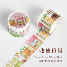 Load image into Gallery viewer, Vintage Style Plant & Nature Washi Tapes