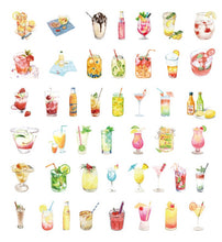 Load image into Gallery viewer, Cold Drink Café Stickers