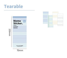 Load image into Gallery viewer, Plan with Memo Sticker Series Memo Pads