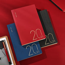 Load image into Gallery viewer, 2023 Elegant( A5) Weekly Leather Planners (4 Colors) - Limited Edition