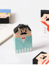 Load image into Gallery viewer, Kawaii Bald Man Cartoon Rubber Eraser
