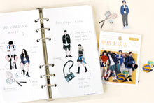 Load image into Gallery viewer, Japanese Daily Life Style Decorative Stickers (4 Designs)