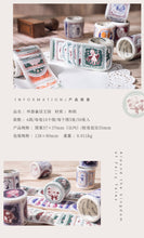 Load image into Gallery viewer, Vintage Style the Fairy Kingdom Masking Washi Tapes (6 Designs)