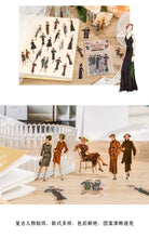 Load image into Gallery viewer, Vintage Series Character Book Stickers (6 Designs)