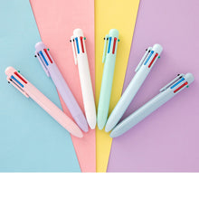 Load image into Gallery viewer, Candy Color 6 in 1 Multi-Color Gel Ink Pens