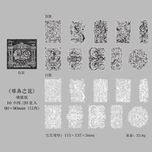 Load image into Gallery viewer, Roman Holiday Series Decorative Stickers