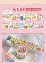 Load image into Gallery viewer, Vintage Style Plant & Nature Washi Tapes