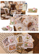 Load image into Gallery viewer, Vintage Style Rose Letterhead Stickers