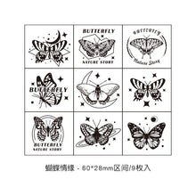 Load image into Gallery viewer, Butterfly & Sea of Stars Rubber Stamp Sets
