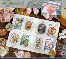Load image into Gallery viewer, Vintage Style Flower House Stickers
