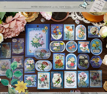 Load image into Gallery viewer, Vintage Style Flower House Stickers