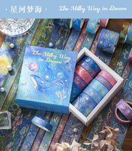 Load image into Gallery viewer, Van Gogh & Milky Way Design Washi Tape Sets