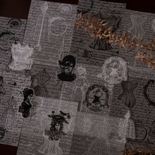 Load image into Gallery viewer, Vintage Shabby Notes Manuscript Material Paper