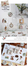 Load image into Gallery viewer, Travel to the Past Vintage Style Stickers
