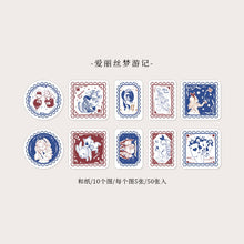 Load image into Gallery viewer, Vintage Style the Fairy Kingdom Masking Washi Tapes (6 Designs)