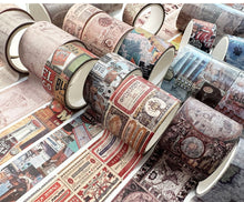 Load image into Gallery viewer, Vintage Style Retro Design Washi Tape Sets (5 designs)