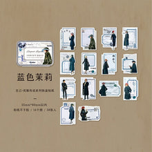 Load image into Gallery viewer, Elegant Fashion Stickers in a Tin ( 6 designs) - Limited Edition