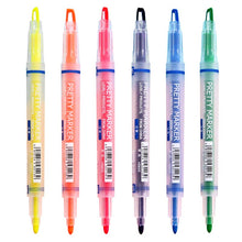 Load image into Gallery viewer, Pretty Marker Series Dual-Sided Markers and Highlighters set (6pcs)