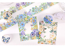 Load image into Gallery viewer, Vintage Style Floral & Plant Design Washi Tapes - Original Kawaii Pen