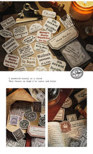 Load image into Gallery viewer, Vintage Style Embossed Series Stickers (6 Designs)