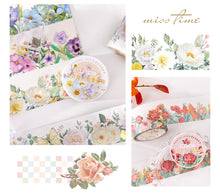Load image into Gallery viewer, Vintage Style Floral & Plant Design Washi Tapes - Original Kawaii Pen