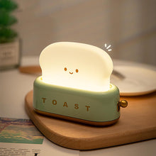 Load image into Gallery viewer, Mini Kawaii Toast Maker LED Study Light