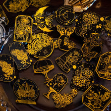 Load image into Gallery viewer, Meteor Garden Series Large Gold Foiled Stickers - Limited Edition
