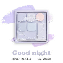 Load image into Gallery viewer, Mini Sticky Notes series Memo Pads (4 colors)