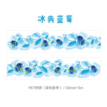 Load image into Gallery viewer, Summer Iced Fruits Washi Tapes (6 designs)