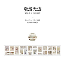 Load image into Gallery viewer, Vintage Style Nature Sticker Rolls