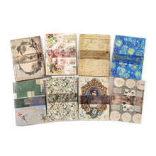 Load image into Gallery viewer, Vintage Style Magic Notes Material Paper ( 8 Designs)