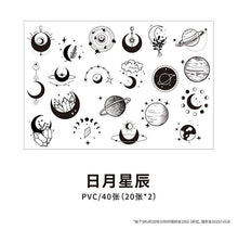 Load image into Gallery viewer, Little Prince's Golden World Laser Stickers