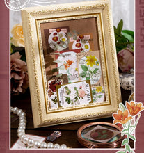 Load image into Gallery viewer, Vintage Style Flower House Stickers