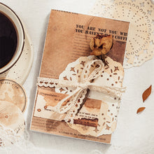 Load image into Gallery viewer, Coffee Scent Full House Krafting Material Paper